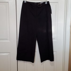 Worthington Black Dress Crop Pants size 10 NWT